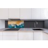DIMEX | Dibond doska za kuchynskú linku | DBW-08040-163 Modrý oceán| 80 x 40 cm + Dibond obkladová doska Dimex do kuchyne Modrý oceánv rozmere 80 x 40 cm