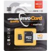 Paměťová karta micro SDHC 16GB Imro Class 10 + SD adaptér (Paměťová karta micro SDHC od firmy Imro s kapacitou 16GB)