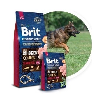 Brit Premium Dog by Nature Senior L+XL 15 kg