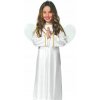 Dievča anjel s krídlami 122cm