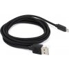 OWC USB-A – Lightning kábel 3 m čierny (NWTCBLUSBL3MB)