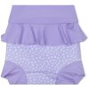Swim Essentials Plavky pre bábätká Neoprén Leopard fialový 6-12m