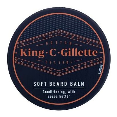 Gillette King C. Soft Beard Balm změkčující balzám na vousy 100 ml