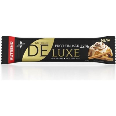 Proteinová tyčinka Deluxe 60 g - Nutrend Příchuť: Jahodový Cheesecake, Balení (g): 60 g