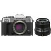 FUJIFILM X-T50 telo strieborné + XF 23mm f/2 R WR čierny
