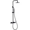 Imex BDM039/NG MONZA duálny sprchový systém čierna matná