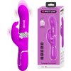 Pretty Love Coale Twinkled Tenderness 4in1 Rotating & Thrusting Rabbit Vibrator Pink