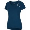 Ocún Dámske tričko Bamboo T Blossom Women modrá