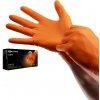 Rukavice jednorázové, nitrilové Mercator goGRIP ORANGE – oranžové (bal - 50 ks); vel. L