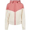 Ružovo béžová dámska jarná/jesenná bunda Urban Classics Ladies Arrow Windbreaker XL