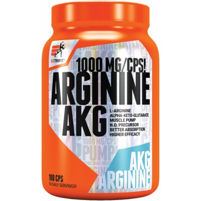 EXTRIFIT Arginine AKG 1000 mg 100 kapsúl