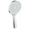 Sapho Ručná masážná sprcha, 4 režimy, priemer 123mm, chróm SPH 1204-10