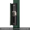 Elektrický doraz zámku - protikus LOCINOX MODULEC pre profil 40-60 mm zelený RAL 6005