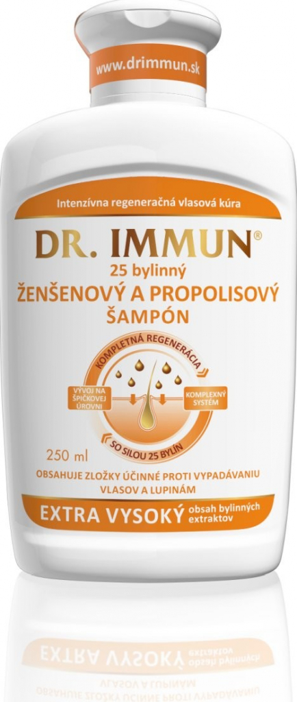 Dr. Immun Ženšeňový a propolisový šampón 25 bylinný 250 ml