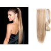 CLIP IN COP 100% ĽUDSKÉ REMY VLASY 60CM - PRÍRODNÁ BLOND