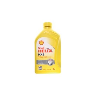 Motorový olej SHELL HELIX HX5 15W-40 Shell 180560257 Škoda Felicia, Favorit, 105, 120, 130