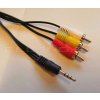 Ostatní Kábel jack - cinch 17 mm pre satelitné prijímače
