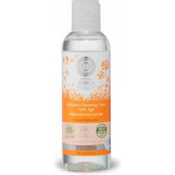 Natura Siberica Wild Herbs and Flowers čistiace tonikum pre zrelú pleť Siberian Ginseng & Meadowsweet 200 ml