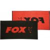 FOX OSUŠKA BEACH TOWEL BLACK/ ORANGE