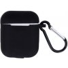 Puzdro Silicone Hook AirPods čierne – Apple AirPods