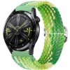 BStrap Elastic Nylon remienok na Huawei Watch GT3 42mm, lime (SSG024C1008)
