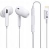 NUVO handsfree slúchadlá lightning konektor biele