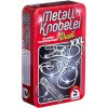 SCHMIDT Sada kovových hlavolamov Duell XXL v plechovej krabičke