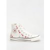 Converse Chuck Taylor All Star Hi (vintage white/red/egret) 40, biela