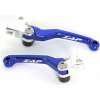 Sada výklopných páčok Zap KXF 250/450 2005-2012,YZF 01-06,YZ 01-07 modré