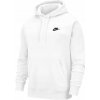 NIKE SPORTSWEAR CLUB FLEECE HOODIE [XXL] Pánska Mikina Bavlna Biela
