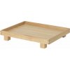 Ferm Living Drevený podnos Bon small, oak