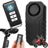 Verk Hlasitý alarm pro motorku proti krádeži houkačka dálkové ovládání