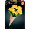 EDUCA 3D puzzle Floral Art - Žluté růže