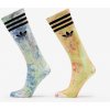 adidas Tie-Dyed High Crew Socks 2-Pack Multicolor XL XL