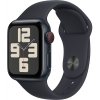 Apple Watch SE GPS + Cellular 40mm Midnight Aluminium Case with Midnight Sport Band - S/M MRG73QC/A