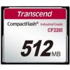 Transcend Industrial CompactFlash CF220I 512MB TS512MCF220I