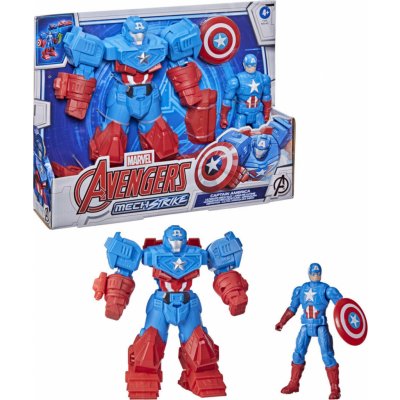Hasbro Avengers Mech Strike figúrka deluxe 15cm Captain America