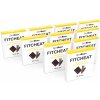 Gymbeam Proteínová čokoláda Fitcheat 10 x 80 g horká čokoláda vanilka