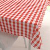 Biante Teflónový obdĺžnikový obrus TF-071 Červeno-biela kocka 120x180 cm