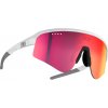 Neon ARROW 2.0 Air, White matt/ HD Vision Veľkosť: S Cyklistické okuliare s kontrastnou šošovkou