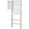 Police do kúpeľne 3-poschodové s nastaviteľnou policou, viacúrovňové úložisko