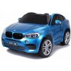 mamido Elektrické autíčko BMW X6 M dvojmiestne XXL lakované modré