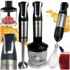 Tyčový mixér multifunkčný mixér sekáčik turbo výkonný 800 W drvič