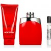 Mont Blanc Legend Red, SET: EDP 100 ml + EDP 7,5ml + Sprchový gél 100 ml pre mužov