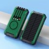 BOT Solárna powerbanka SP5 1 panel 20000mAh s káblami Barva: Zelená