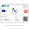SmartWear Certifikát pilota dronu - bez zadnej grafiky (služba tlače) CP.MA.00000587.01