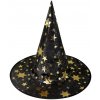 Detský klobúk čierny čarodejnícky