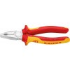KNIPEX Kombinačné kliešte VDE s viackomponentnými rukoväťami 180mm KNIPEX