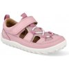 Barefoot detské sandále Bobux – Alpha rocky parfait pink ružové