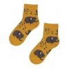 Detské ponožky Sloník EU 27-29 ŽLTÁ